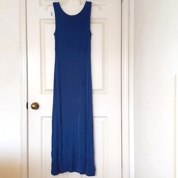 NWOT. Vintage Short sleeve two pieces set maxi dress. - Picture 3 of 8